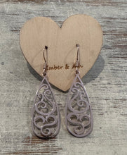 Load image into Gallery viewer, ROSE GOLD FILIGREE EARRINGS