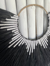 Load image into Gallery viewer, Tribe Black seagrass wall hanging display