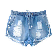 Load image into Gallery viewer, COUNTRY DENIM JOGGER SHORTS