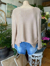 Load image into Gallery viewer, MAYA KNIT JUMPER - MOCHA - SILVER WISHES