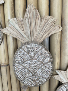 Medium Pineapple caowry shell wall hanging