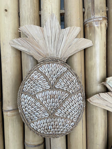 Large Pineapple caowry shell wall hanging