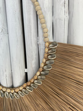 Load image into Gallery viewer, Arcadia shell, bead &amp; seagrass wall hanging display