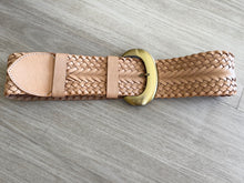 Load image into Gallery viewer, CORA LEATHER BELT - NUDE