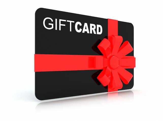 GIFT CARD / CERTIFICATE VOUCHER - CAN BE USED IN STORE OR ONLINE