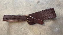 Load image into Gallery viewer, MIRANA LEATHER BELT - BROWN