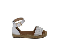 Load image into Gallery viewer, BANS LEATHER ESPADRILLES - WHITE - HUMAN PREMIUM