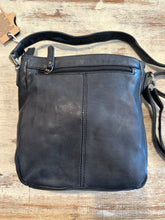 Load image into Gallery viewer, JOSIE BLACK LEATHER BAG - RUGGED HIDE