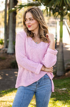 Load image into Gallery viewer, MAYA KNIT JUMPER - LIGHT PINK - SILVER WISHES